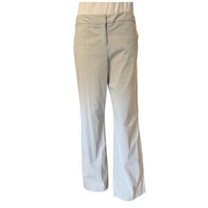 Alfani Gray & White Pinstripe Pants, Women's Size 10P